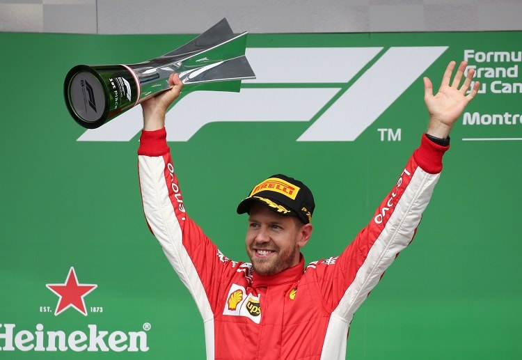 Taruhan online Sebastian Vettel