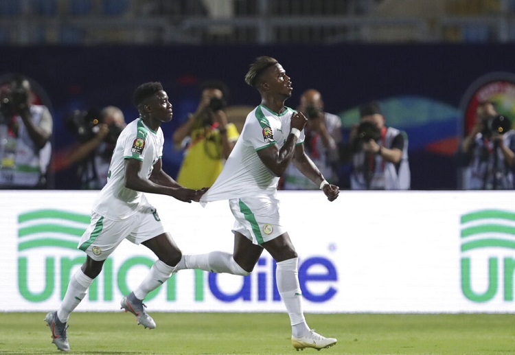 Keita Baldé helped Senegal beat Tanzania in Africa Cup of Nations