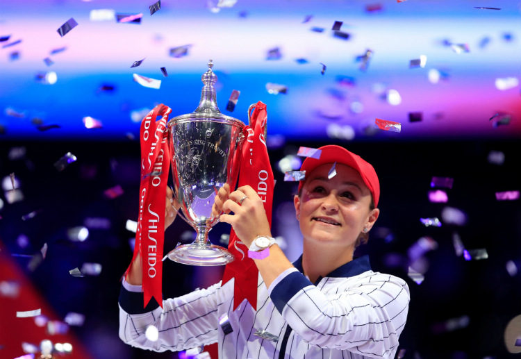 Ashleigh Barty nhận được gì sau chức vô địch cá cược thể thao WTA Finals