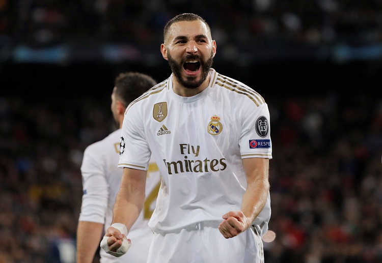 카림 벤제마는 레알 마드리드와 클럽 브뤼헤 간의 챔피언스리그 경기에서 지켜봐야 할 선수이다.