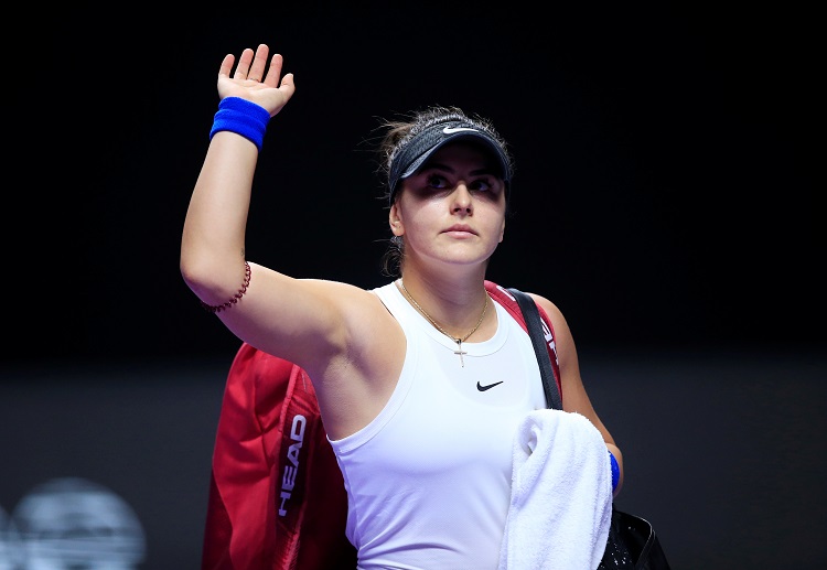 Bianca Andreescu aims for another Indian Wells Masters trophy as Kerber and Halep pull out due to injury