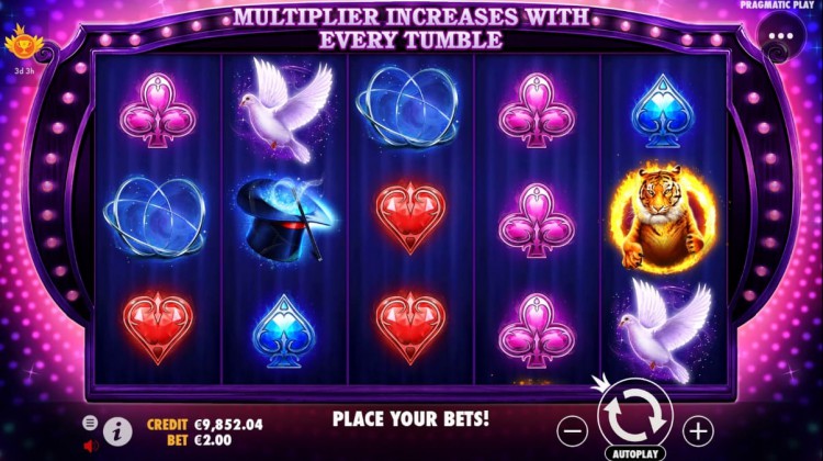 Experience Las Vegas by playing Vegas Magic slots game
