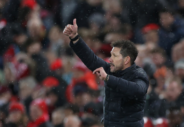 Diego Simeone menyiapkan stratgei terbaik di La Liga