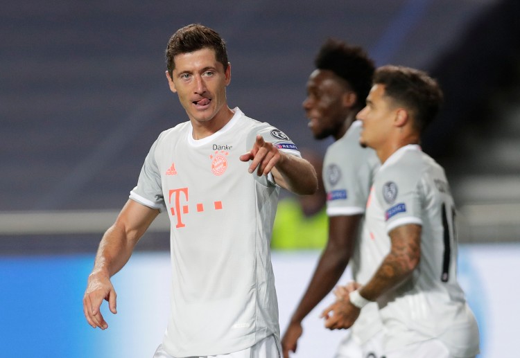Robert Lewandowski has a tally of 14 goals and 5 assists in the Champions League this season