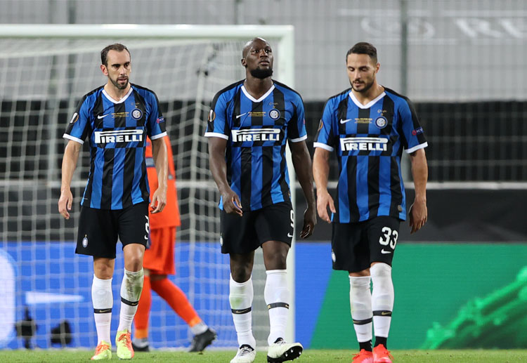 Diego Godin has scored the equaliser but Romelu Lukaku’s own goal handed Sevilla the Europa League victory