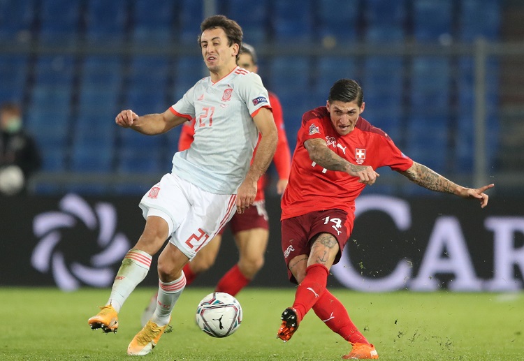 Highlights UEFA Nations League 2020 Thụy Sĩ 1-1 Tây Ban Nha.