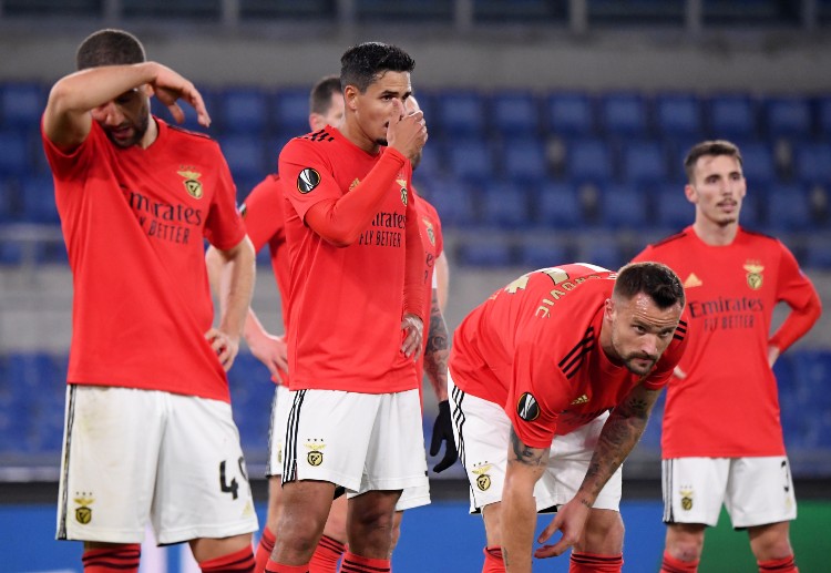 Europa League: Benfica hiện chỉ đang xếp ở vị trí thứ 3 trên BXH