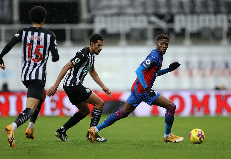Can Crystal Palace star Wilfried Zaha score a goal against Fulham in their upcoming Premier League clash?