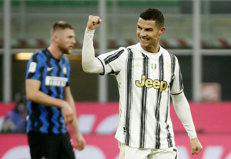 Cristiano Ronaldo telah mencetak 15 gol sejauh musim ini di Serie A