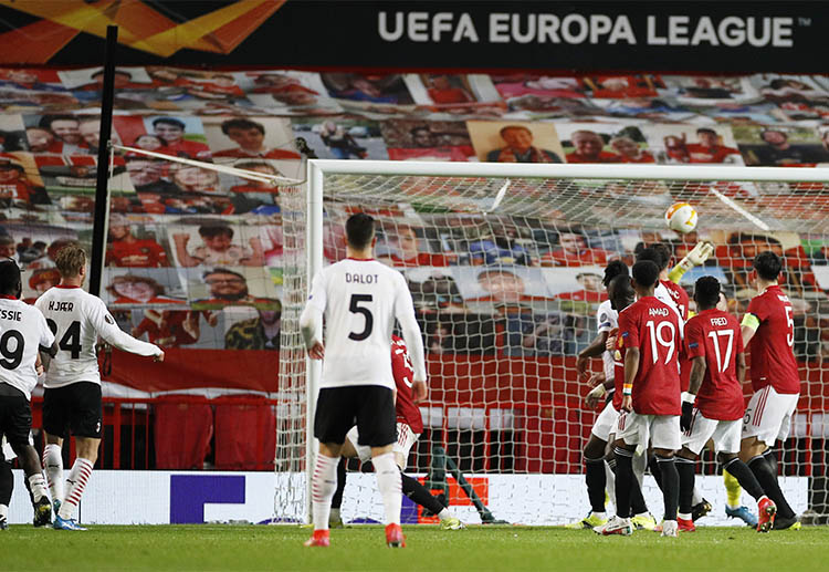 Simon Kjaer beri keunggulan gol tandang untuk AC Milan