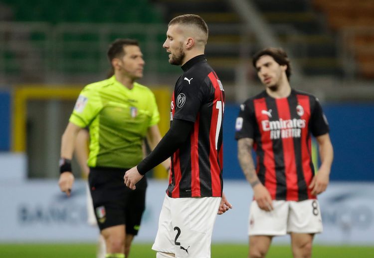 Ante Rebic diusir wasit saat lawan Napoli di Serie A pekan ke-27