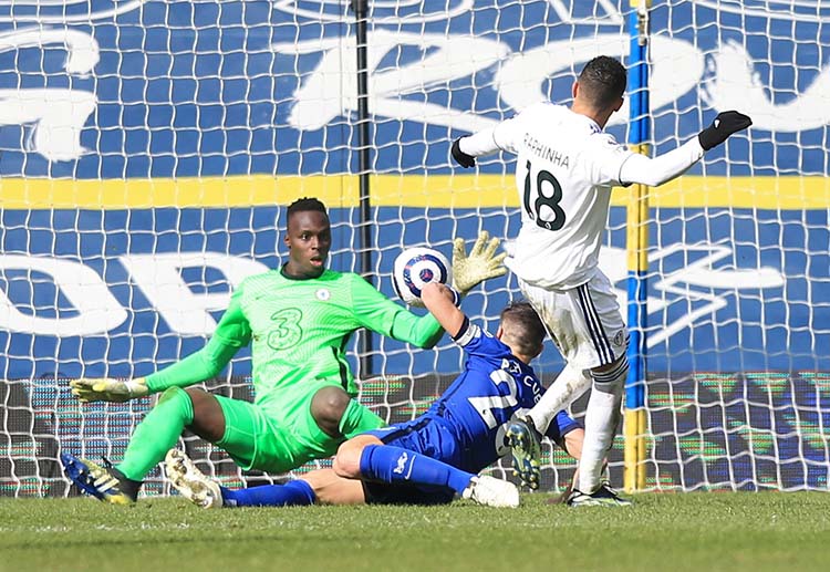 Premier League: Chelsea tạo ra sức ép nghẹt thở lên khung thành của Leeds United