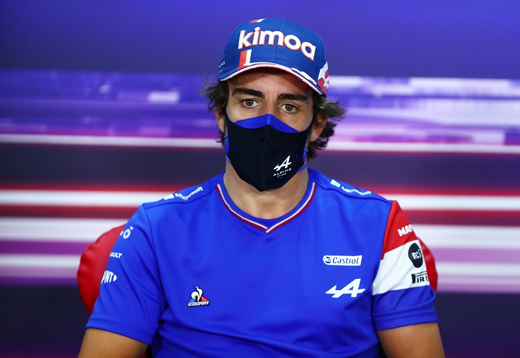 Bahrain GP 阿隆索练习中