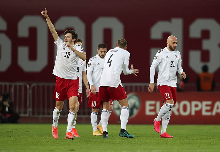Vòng loại World Cup: Georgia cũng đang xếp thứ 2 từ dưới lên mà chưa có bất kỳ điểm số nào.