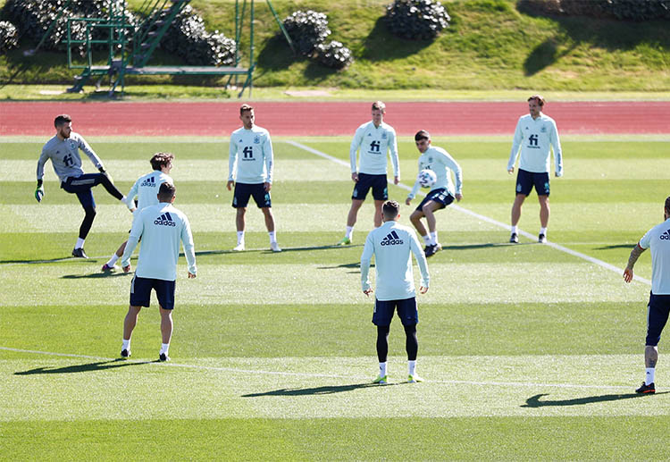 David De Gea kiper utama Spanyol di Kualifikasi Piala Dunia 2022