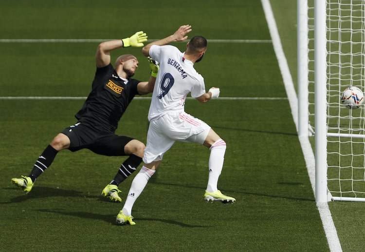 카림 벤제마는 챔피언스리그 리버풀 전에서 레알 마드리드의 승리를 견인하려 한다.