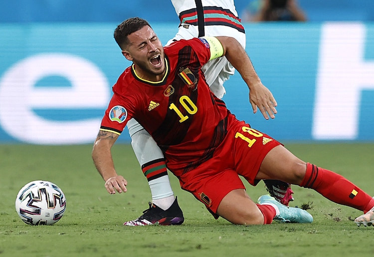 Belgium’s duo Eden Hazard and Kevin De Bruyne are to miss out on Euro 2020 quarter-final clash with Italy due to injuries