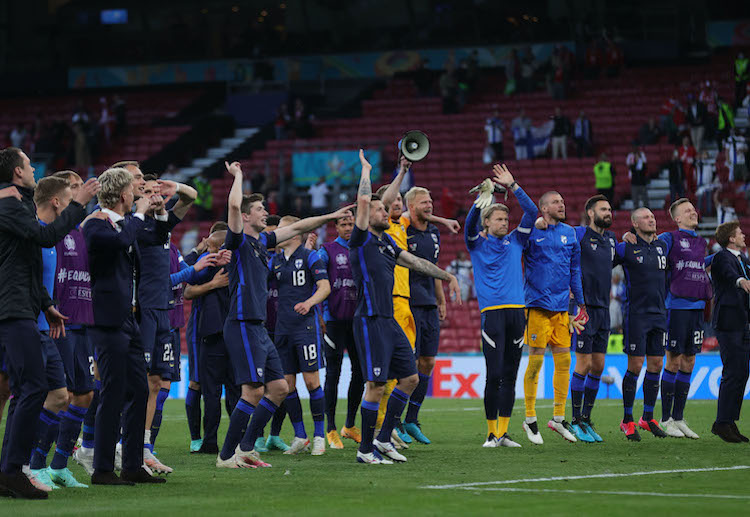 Finland are ecstatic after winning over Denmark in Euro 2020 kick-off match