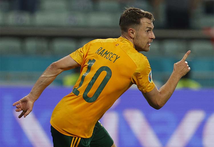 Aaron Ramsey jadi pemain penting Wales di Euro 2020