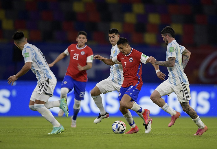 Alexis Sanchez andalan Chile di Kualifikasi Piala Dunia 2022 zona CONMEBOL