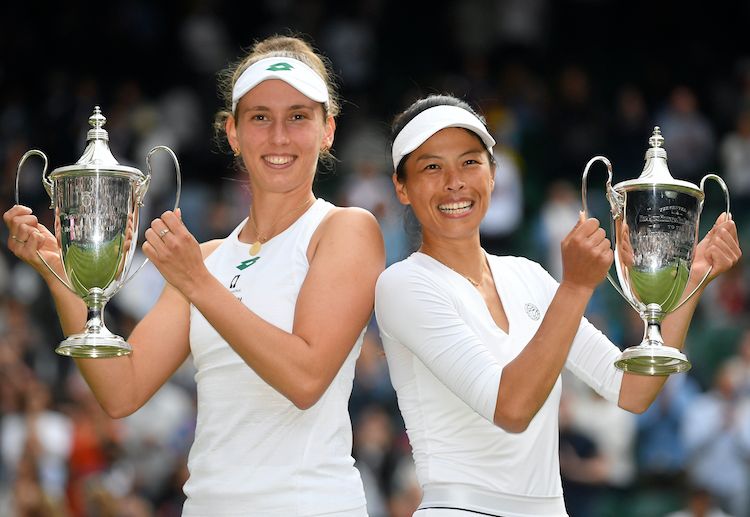Duo tenis putri ini telah memenangkan gelar ketiga mereka.