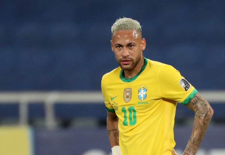 Neymar jadi ujung tombak Brasil di Copa America 2021