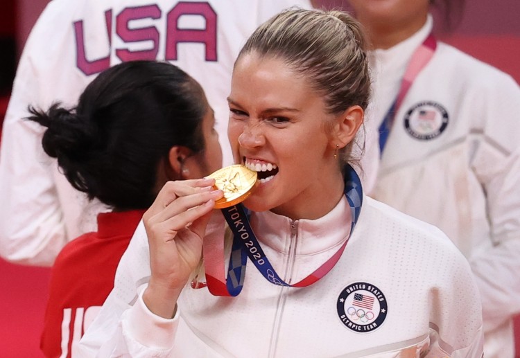 Andrea Drews cetak poin terbanyak untuk Amerika Serikat di final Olimpiade 2020.