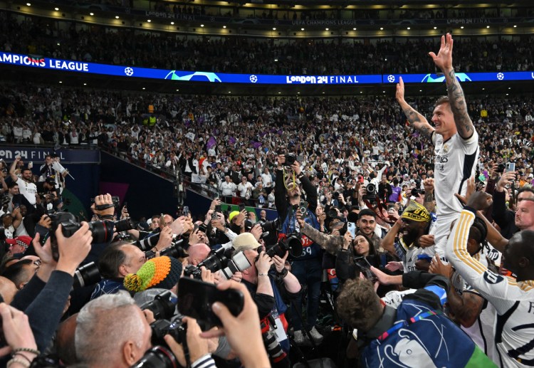 Toni Kroos bows out with his sixth Champions League title