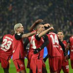 Leverkusen duy trì vị trí thứ hai trên BXH Bundesliga 2024/25