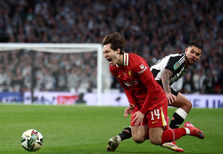 ลิเวอร์พูล เป็นรอง นิวคาสเซิ่ล อย่างชัดเจนก่อนเสียแชมป์ อีเอฟแอล คัพ 2025