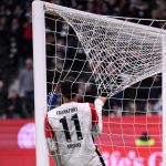 德甲联赛 法兰克福进攻端仰仗埃基蒂克，这位法国前锋本赛季贡献13球3助，终结能力令人称道