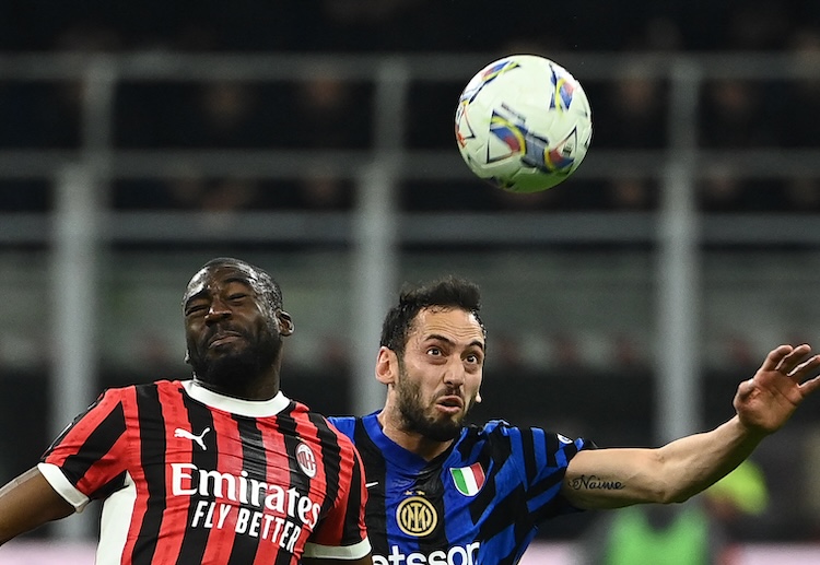 Hakan Çalhanoğlu’s strike cancelled out Tammy Abraham’s opener in a tense Coppa Italia derby clash