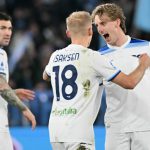 Lazio đang xếp thứ 6 trên BXH trước vòng 32 Serie A