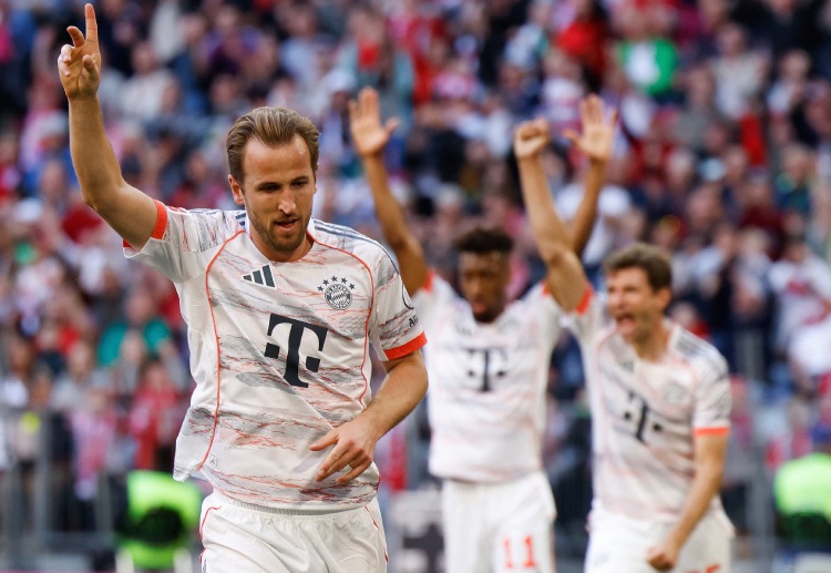 Harry Kane fired in 26 league goals to claim the Bundesliga’s Golden Boot