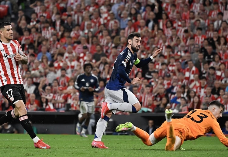 Bruno Fernandes menangkan timnya di pertandingan Liga Europa