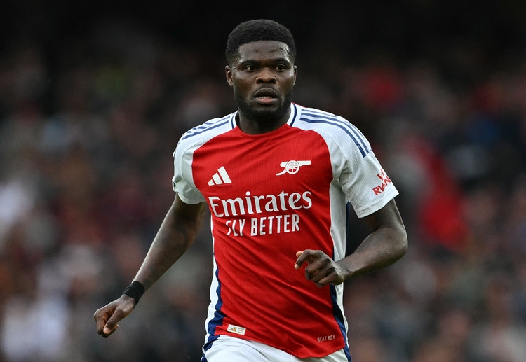 Thomas Partey is ready to play for Arsenal's upcoming Champions League semi-final second-leg match vs PSG