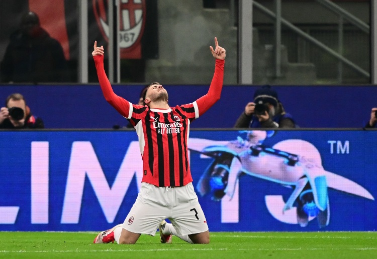 意甲联赛 希门尼斯末段再次破门，梅开二度助力米兰锁定3比1胜局。