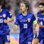 世界杯预选赛 莫德里奇传射助克罗地亚主场5比1大胜捷克。