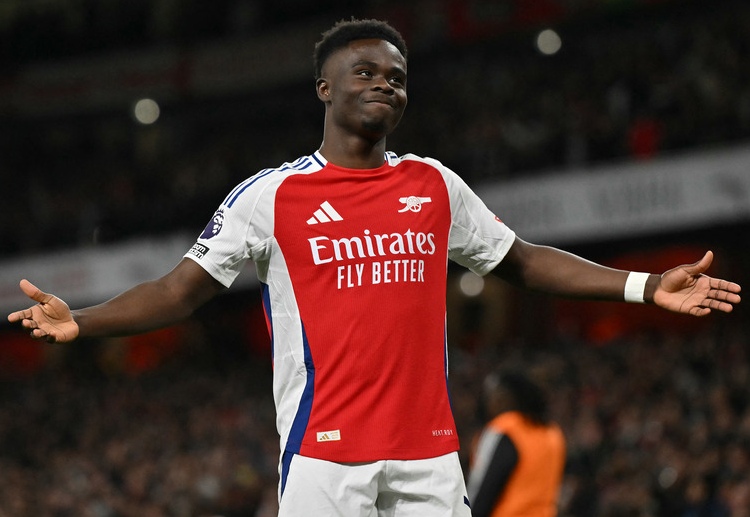 Bukayo Saka incar gelar Premier League musim depan