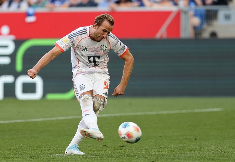 Harry Kane has now scored eight goals in the Bundesliga 2025-26