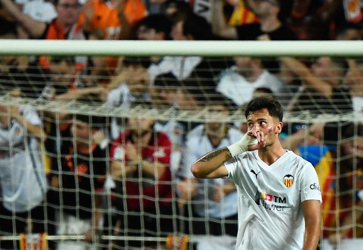 Valencia's Hugo Duro Perales scored against Athletic Bilbao in the La Liga