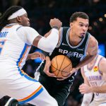 Victor Wembanyama shines off the bench as the Spurs secure an NBA win over the Thunder