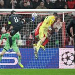 Benfica goalkeeper Anatoliy Trubin unexpectedly scored late in their Champions League win against Real Madrid