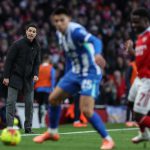 Mikel Arteta's Arsenal side hold a four-point lead at the Premier League summit