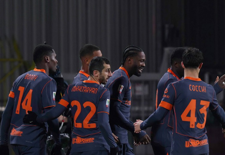 意大利杯 国际米兰凭借博尼与迪乌夫的进球，在圣西罗2比1战胜都灵闯入半决赛