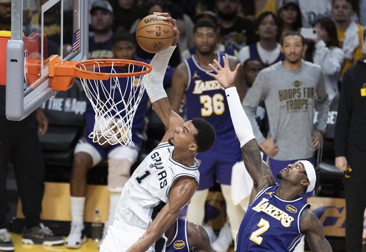 Victor Wembanyama is ready to help the San Antonio Spurs in keeping their NBA winning streak by beating the Lakers next