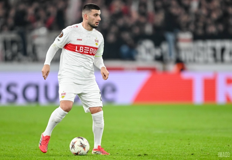 VfB 슈투트가르트의 공격수 데니즈 운다브는 이번 시즌 분데스리가에서 15골을 넣었다.