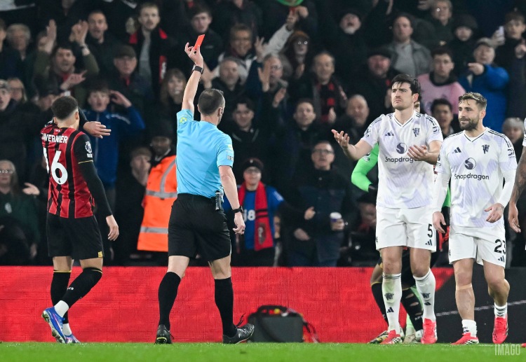 แมนเชสเตอร์ ยูไนเต็ด โดนใบแดง กลายเป็นจุดเปลี่ยนเกม พรีเมียร์ลีก 2026