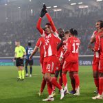 欧冠联赛 拜仁客场6比1狂胜亚特兰大，奥利塞贡献2球1助攻当选全场最佳。