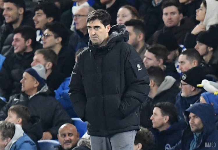 Andoni Iraola's side has recorded five consecutive draws in the Premier League recently